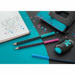 FABER-CASTELL Bleistift Grip 2001 Two Tone sw/blau 12er