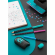 FABER-CASTELL Bleistift Grip 2001 Two Tone sw/blau 12er