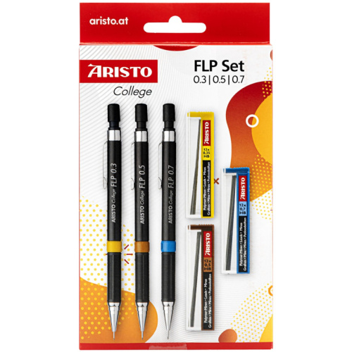 ARISTO College Feinminenstift FLP 3+3 Set Stift +Minen