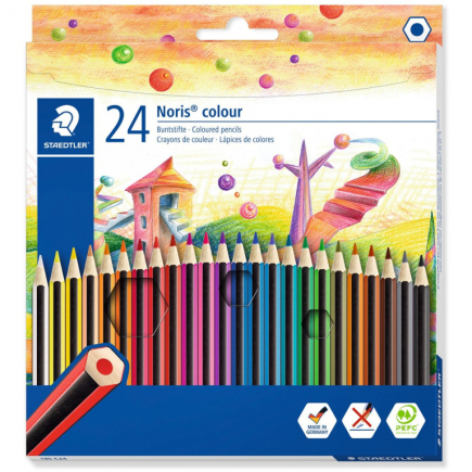 STAEDTLER Buntstift Noris colour 24er Set im Kartonetui retail