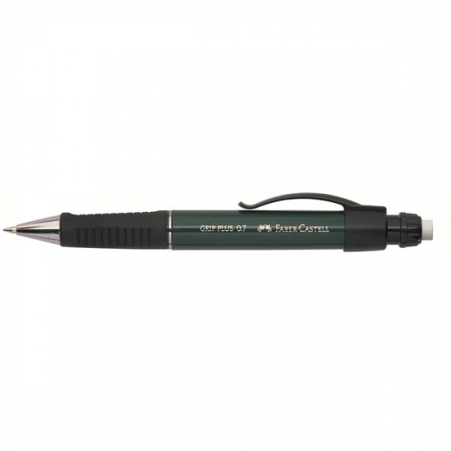 FABER-CASTELL Druckbleistift Grip Plus 0.7mm met.grün