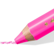 STAEDTLER Buntstifte Noris junior neon 4 Farben + Spitzer