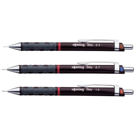 ROTRING Feinminenstift Tikky 3er Set mit Colourcode