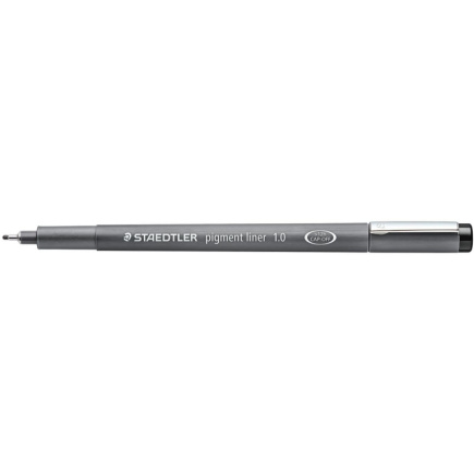 STAEDTLER pigment liner 1.0mm schwarz 10 Stück