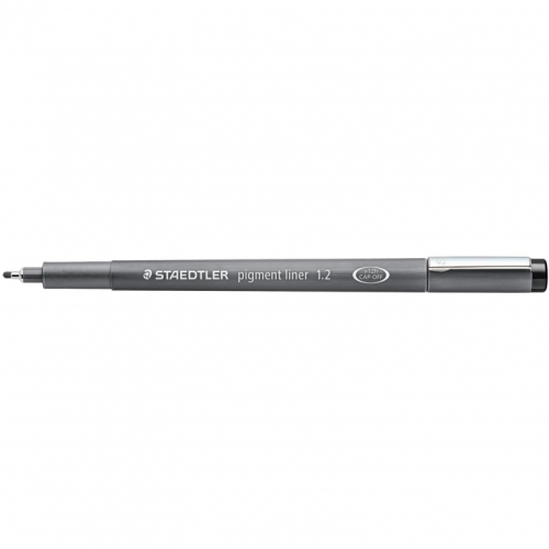 STAEDTLER pigment liner 1.2mm schwarz 10 Stück