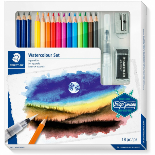 STAEDTLER Gemischtes Aquarell Set