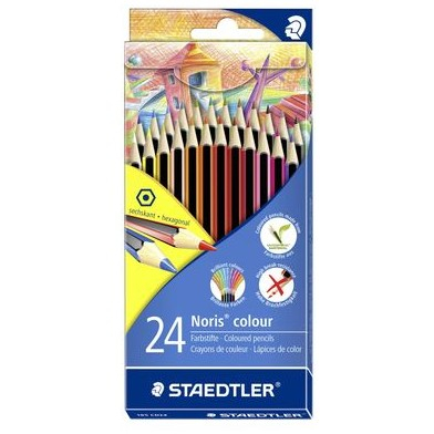 STAEDTLER Buntstift Noris colour 24 Farben