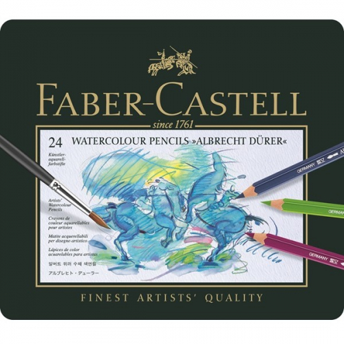 FABER-CASTELL Aquarellstift A.Dürer 24er Metalletui