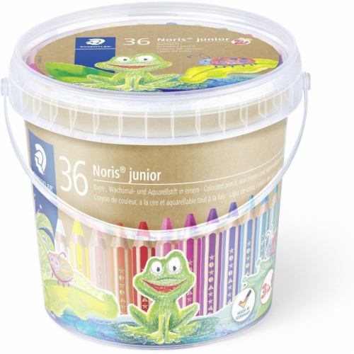STAEDTLER Buntstifte Noris junior 36 Stk. im Eimer retail