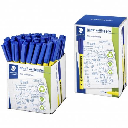 STAEDTLER Fineliner Noris writing pen blau 0.6mm