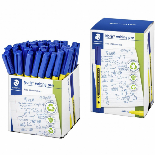 STAEDTLER Fineliner Noris writing pen blau 0.6mm