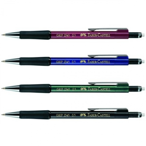 FABER-CASTELL Druckbleistift Grip 1345 0.5 mm schwarz