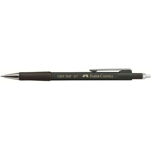 FABER-CASTELL Druckbleistift Grip 1347 0.7 mm schwarz
