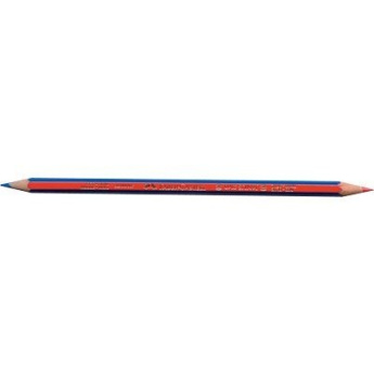 FABER-CASTELL Farbstift JANUS rot/blau