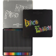 FABER-CASTELL Buntstifte Black Edition 24er Metalletui