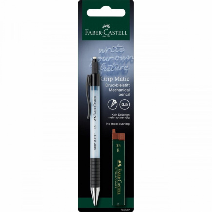 FABER-CASTELL DBS Grip Matic 1375 0.5mm + 12 Minen BK 10er