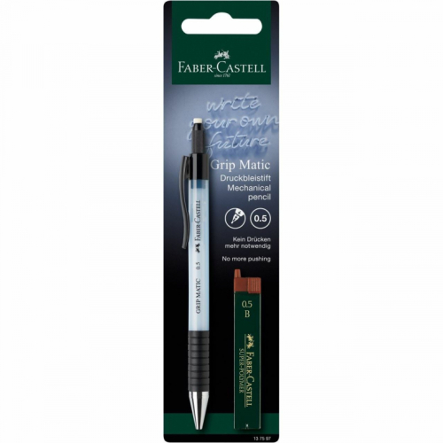 FABER-CASTELL DBS Grip Matic 1375 0.5mm + 12 Minen BK 10er