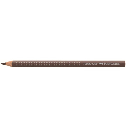 FABER-CASTELL Buntstift Jumbo Grip Schokobraun 12er
