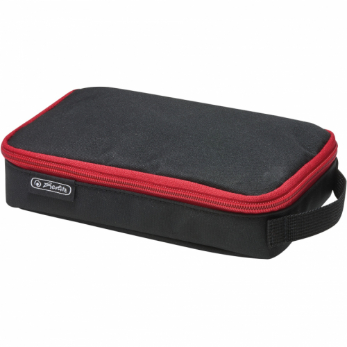 Herlitz Faulenzer 2 Go schwarz/rot