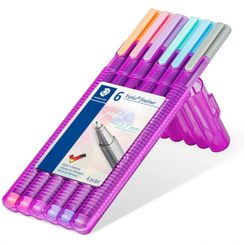 STAEDTLER Fineliner triplus rPP. 6 Stück 21257852