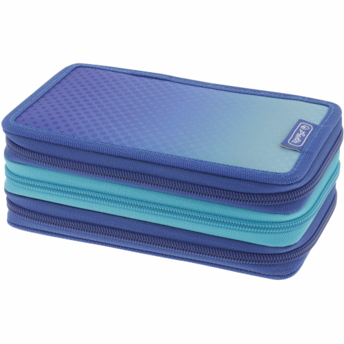 Herlitz TriCase 31tlg Dip Dye Blue/Turquoise