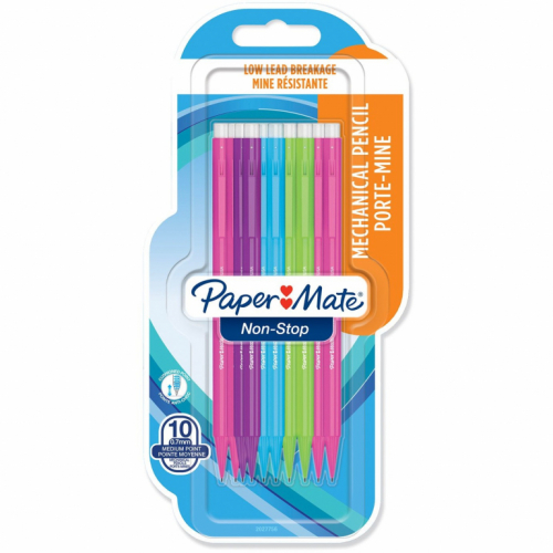 PAPER MATE Feinminenstift Non-Stop 10er 0.7mm Blister