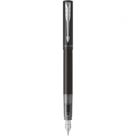 PARKER Füller Vector XL Metallic Black M Blau Geschenkbox