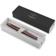 PARKER Füller IM Monochrome Burgundy PVD M Blau Geschenkbox