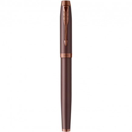 PARKER Füller IM Monochrome Burgundy PVD M Blau Geschenkbox
