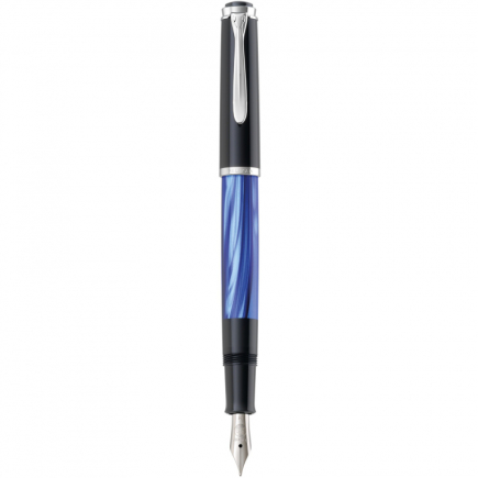 Pelikan Füllhalter M205 Blau-Marm. M Geschenkbox
