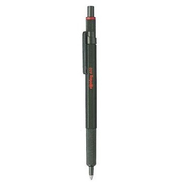 ROTRING Kugelschreiber 600 Metallic-Dunkelgrün M Blau Geschenkbox