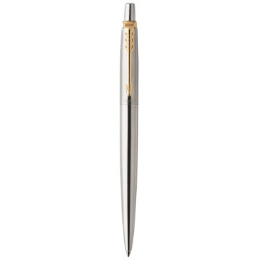 PARKER Kugelschreiber JOTTER Edelstahl M Blau Geschenkbox