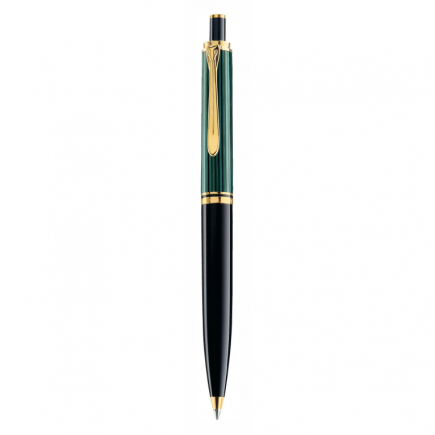 Pelikan Kugelschreiber K400 Schwarz-Grün Geschenkbox