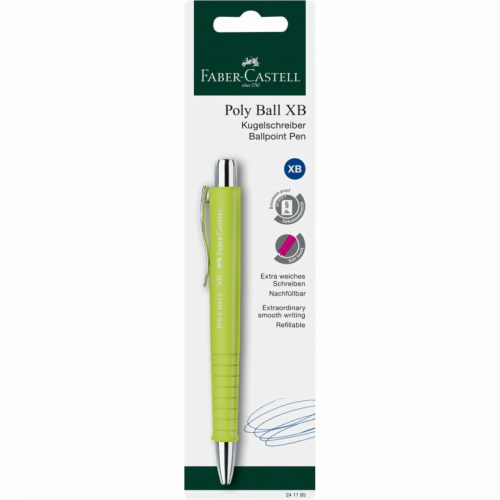 FABER-CASTELL Kugelschreiber Poly Ball XB BK