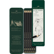 FABER-CASTELL Bleistift Pitt Graphite Matt 6er Etui