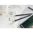 FABER-CASTELL Bleistift Pitt Graphite Matt 6er Etui