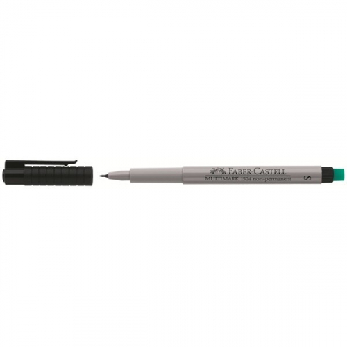 FABER-CASTELL Marker Multimark non-perm. S schwarz 10Stk