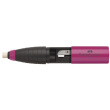 FABER-CASTELL Radierer Spitzer Kombi brombeer-blau