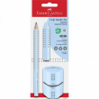 FABER-CASTELL Set Jumbo Grip sky blue BK