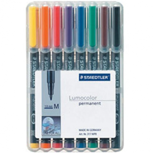 STAEDTLER Folienstift Lumocolor M perm 8St