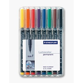STAEDTLER Folienstift Lumocolor F perm 8St