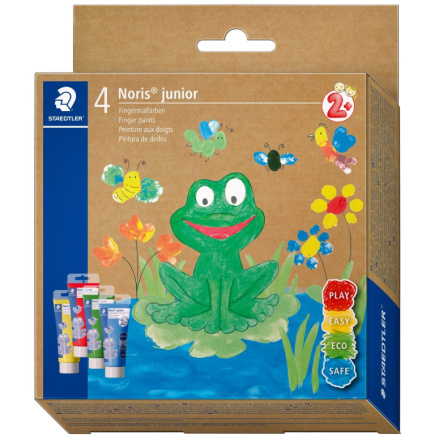 STAEDTLER Fingermalfarbe Noris junior 4er-Set retail