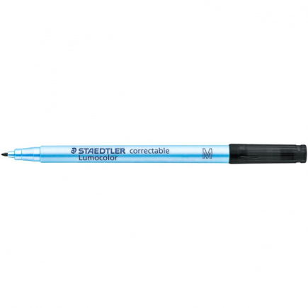 STAEDTLER Folienstift Lumocolor correct M schwarz 10 Stück