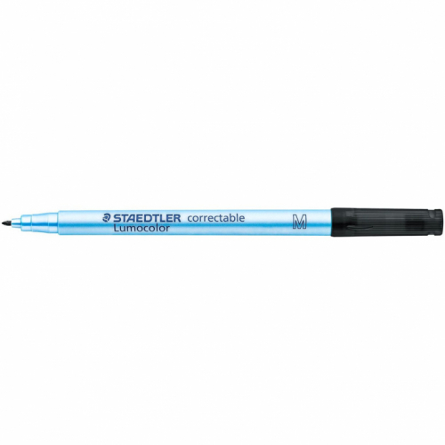STAEDTLER Folienstift Lumocolor correct M schwarz 10 Stück