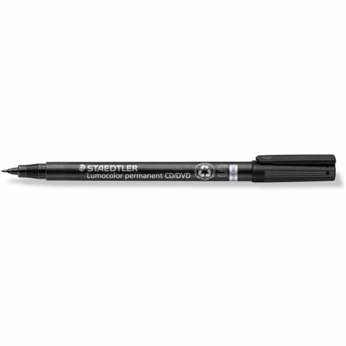 STAEDTLER Marker Lumocolor CD/DVD schwarz 10 Stück