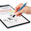 STAEDTLER Mars Lumograph digital Jumbo 100% PEFC + 5 Spitzen