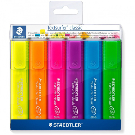 STAEDTLER Textmarker Textsurfer clas 6St Etui 21265604