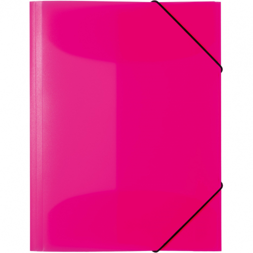HERMA Sammelmappe A4 neon pink Polypropylen 3St.