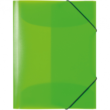 HERMA Sammelmappe A4 neon grün Polypropylen 3St.