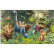 HERMA Schreibunterlage Karton Dino World 55x35 3Stk